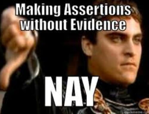 Assertions without Evidence
